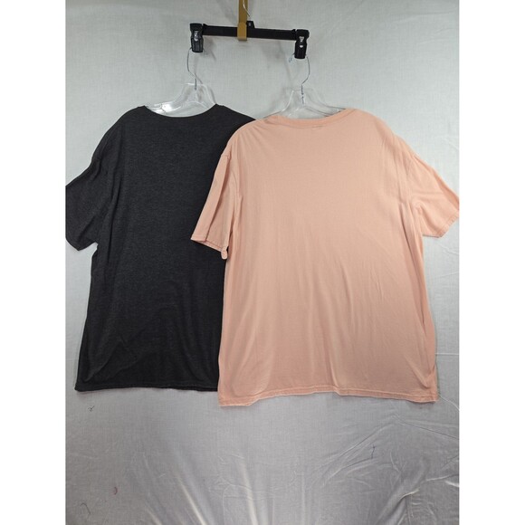 Grace & Truth T-Shirts Lot of 2 Short Sleeve Peach Grey Women's XL Religious God - Picture 6 of 8